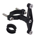 CANSUCC MTB Bike Water Bottle Cage Adapter Kettle Holder Clamp Rack (Black)