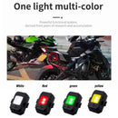 USB Rechargeable 7 Colors Motorcycle Bike Drone LED Warning Strobe Lights: