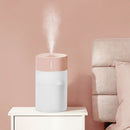 260ml Air Humidifier Ultrasonic Small Aroma Essential Oil Diffuser (Pink)