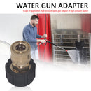 1/4 3/8 Quick Disconnect Female to M22 14 15 Female Adapter for Pressure Wa