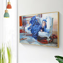5D DIY Diamond Painting Elegant Lady Full Round Kit Rhinestones Wall Home Decor