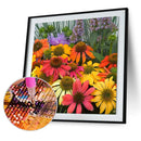5D Full Round Drill Diamond Painting diy Flowers Needlework Decor (C1280) Newly