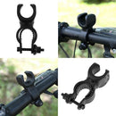 Flashlight Bike Lamp Clip 360 Degree Rotation Torch Lights Clip Newly