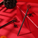 2PCS Girl Hairpins Styling Wooden Hair Pins Chopsticks Hair Stick Chinese