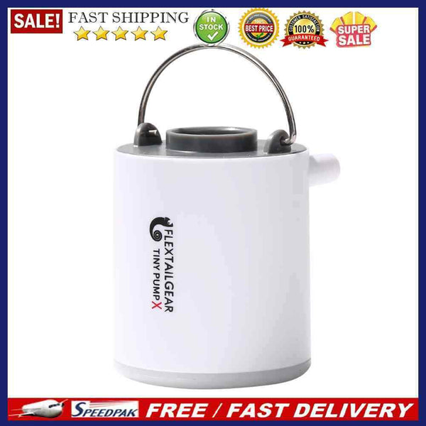 Mini Portable Inflatable Pump USB Charging 3 Mode Outdoor Camp Lighting Air
