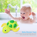 Baby Frosted Material Water Toys Infant Swim Turtle Wound-up Chain Clockwork