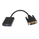 Full HD 1080p DVI-D 24 1 to VGA 15Pin HDTV Monitor Converter Male and Female