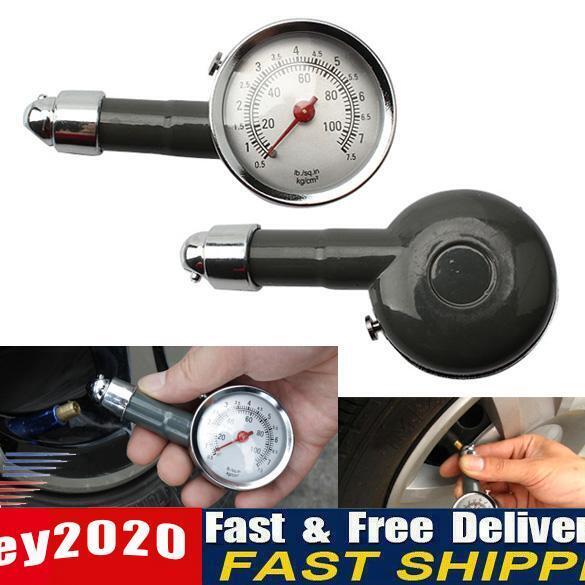 Bike Motor Tyre Air Pressure Gauge Metes Vehicle Tester Monitoring System Newly