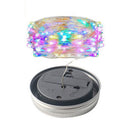 LED Solar Fairy Mason Jar Light Party Wedding Garden Decor (Multicolor 1m) Newly