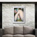 5D DIY Full Drill Diamond Painting Peafowl Embroidery Mosaic Kit Home Wall Decor