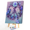 Digital Oil Painting By Numbers Kits Flower DIY Hanger Decor Room Wall Canvas