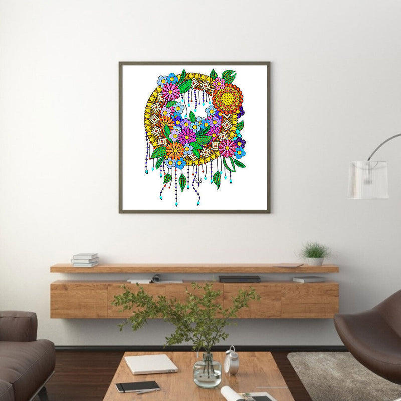 5D DIY Diamond Painting Kits Full Special Shape Drill Dream Catcher Mosaic