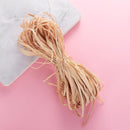 Gift Box Scrapbooking Wrapping Supplies Dry Straw Pape Raffia Ribbon Packing