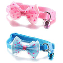 Pendant Pet Supplies Bowknot Adjustable Dog Collar Cat Collars Kitten Necklace