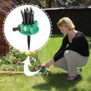 360° Automatic Flexible Tube Multi Head Lawn Garden Sprinkler Watering Sprayer`