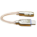 Type-C to 3.5mm HiFi Digital Headphone Amplifier DAC Audio Adapter Cable Cs46L41