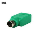 USB Female to PS2 PS/2 Male Adapter Converter keyboard h Mice High Hot F6V5