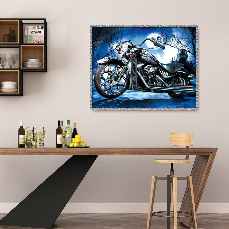 Diamond Painting Full Square Drill Car Rhinestone Cross Stitch Modern Wall Ar