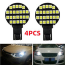 3528 24SMD 12V LED T10 W5W Dome Map License Plate Light Car LED Reading Bulbs