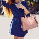 Fashion Women Crossbody Bags Handbag Casual Shoulder Top-handle Bag (Pink)
