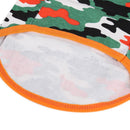 Camouflage Pet Shirt Clothes Spring Summer Dog Puppy Vest Outfit(Orange/S) Newly