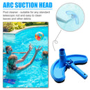 Hot Tub Pond SPA Vacuum Curved Suction Head Swimming Pool Debris Cleaning T