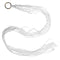 White Plant Hangering Basket Flowerpot Net Holder Gardenpot Lifting Rope