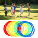 Hopscotch Rings Game Set Outdoor Conditioning Agility Training Activities T