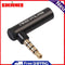 kingromargo 90 degree right angle 3.5mm male to female adapter connector (1pcs