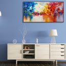 Lake Scenery Frameless Picture Oil Paint By Numbers Hand Painted Picture Kit