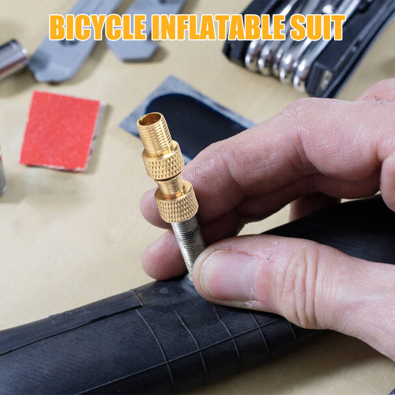6pcs/set Bike Wheel Air Pump Adapter Inflating Needle MTB Valve Connector H