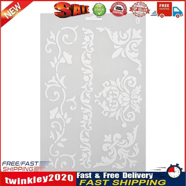 Theme Hollow Ruler Template DIY Photo Album Drawing Tool Lace Edge Newly
