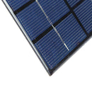 Portable 2W 6V 330mA Polysilicon Solar Power Panel DIY Kit Battery Panel
