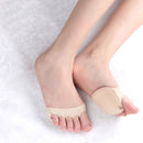 Women Thin Forefoot Pad Breathable Invisible Socks Sweat-absorb Toes Inserts