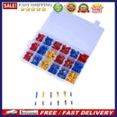 1200pcs Assorted Electrical Wiring Connectors Crimp Terminal Set Kits