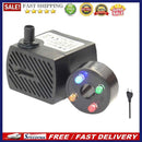 350L/H 5W 4 LED Colorful Light Submersible Aquarium Water Pump for Pond Fount