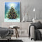 Christmas Frameless Picture Oil Paint By Numbers Hand Painted Picture for Hom