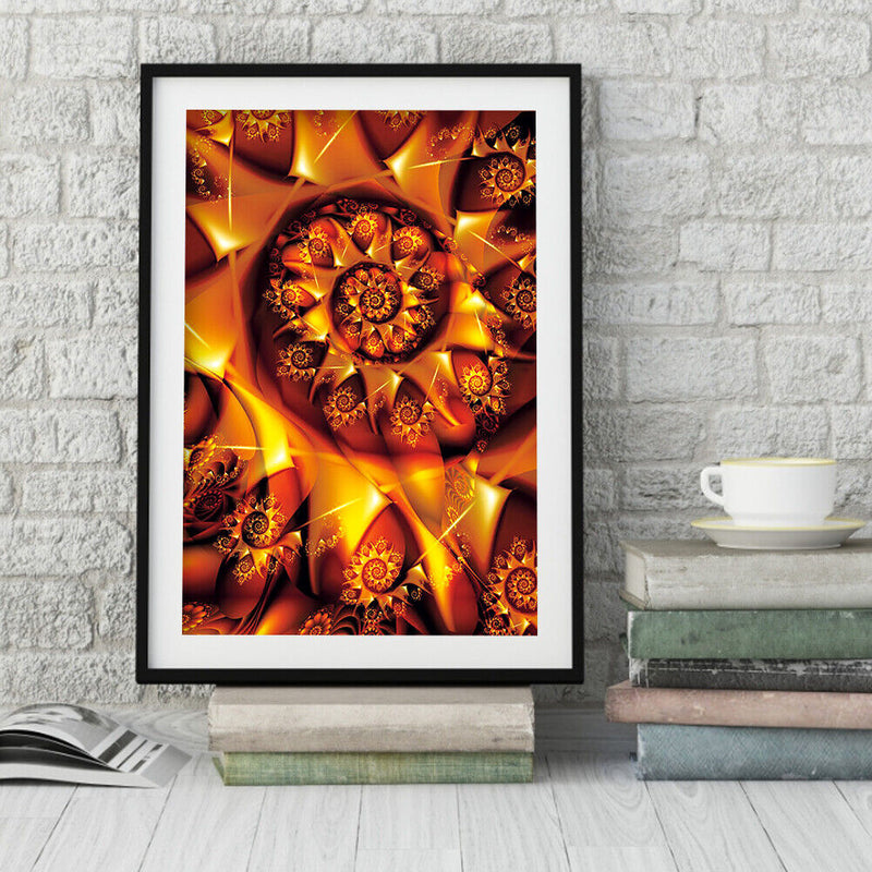 5D Abstract Diamond Painting Special Shape Rhinestone Drill