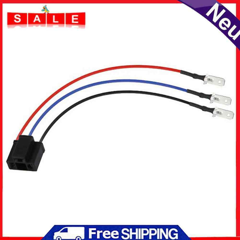 Car LED Headlight Socket Wire Harness Female Connector Conversion Adapter for H4