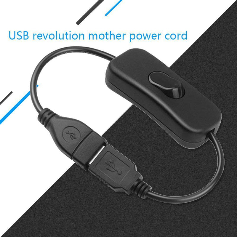 USB ON OFF Switch Cable USB 2.0 Male to Female Extension Extender Cable