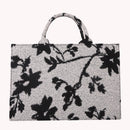 Fashion Women Crossbody Bags PU Canvas Floral Shoulder Ladies Travel Handbags