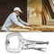Carbon Steel Woodworking Welding C-Shaped Clamps Flat Locking Grip Pliers