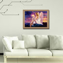 Peace Angel 5D DIY Full Round Drill Diamond Painting Rhinestones Mosaic Crafts