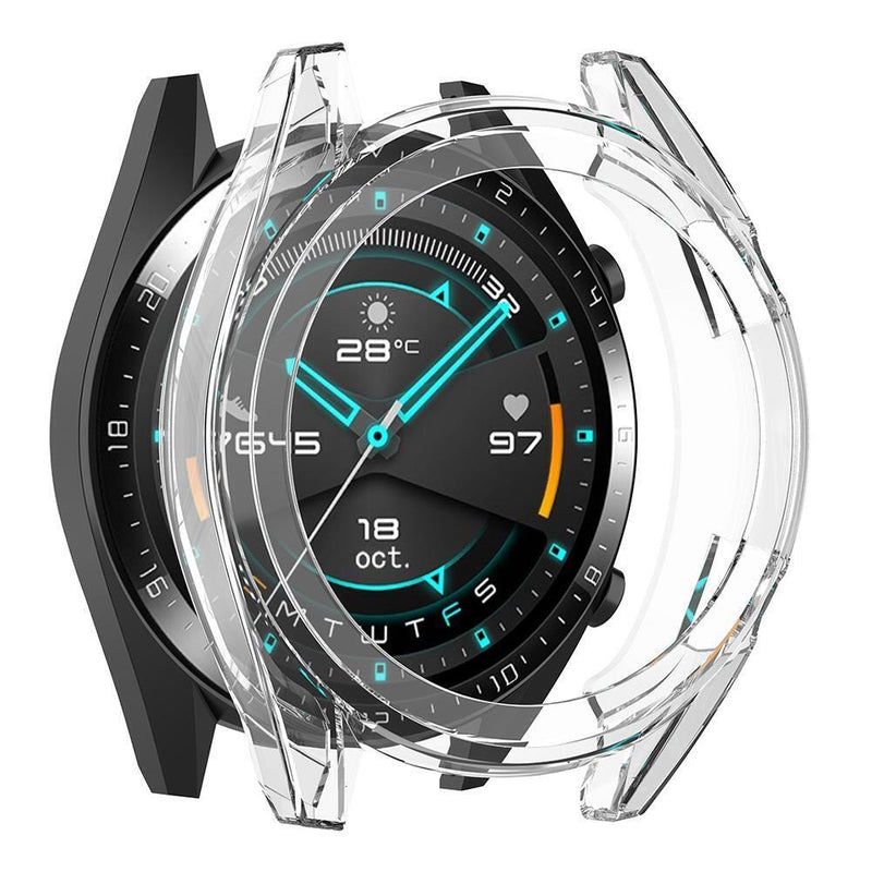 Ultra-thin TPU Protective Case Shell Frame Cover for Huawei Watch GT2/GT 46mm