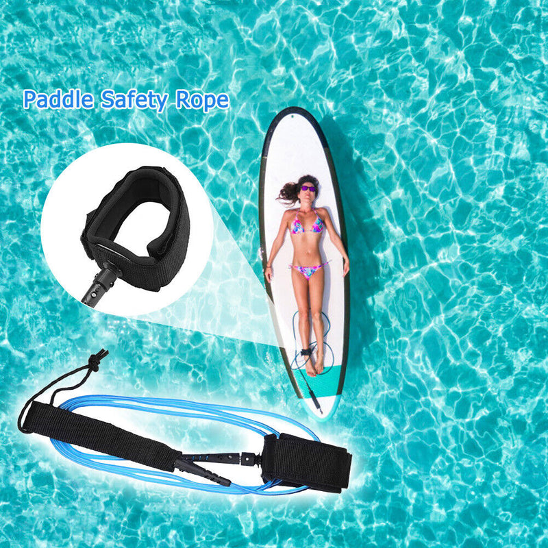 Straight Surfboard Leash Super Strong Webbing Paddle Board Leash Surf Leg R