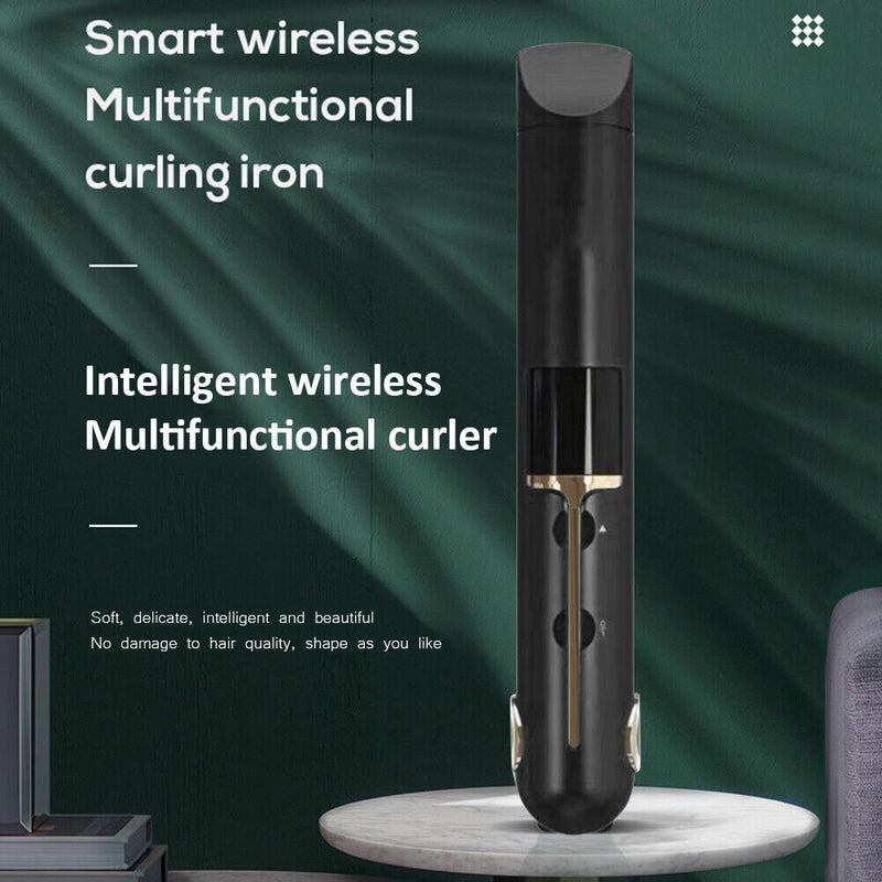 Professional Hair Straightener Cordless Curler Hair Flat Iron Hairdressing Tool