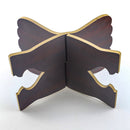 Wood Eid Al-Fitr Islamic Bookshelf Bible Quran Koran Holy Book Stand (D)