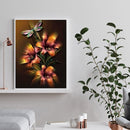 DIY Flower Cross Stitch 5D Full Square Drill Diamond Painting Craft Home Deco