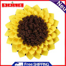 Dog Eating Mat Sunflower Pet Food Bowl Blanket Workout Snuffle Pad Puppy Supply