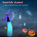 #A Halloween Inflatable Creepy Ghost 12ft Ghost with Led Lights Yard Garden Deco